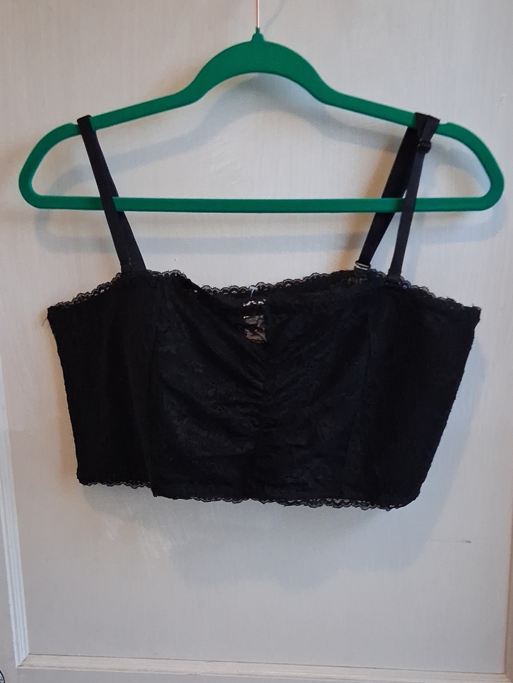 torrid Black Lace Bandeau Bralette